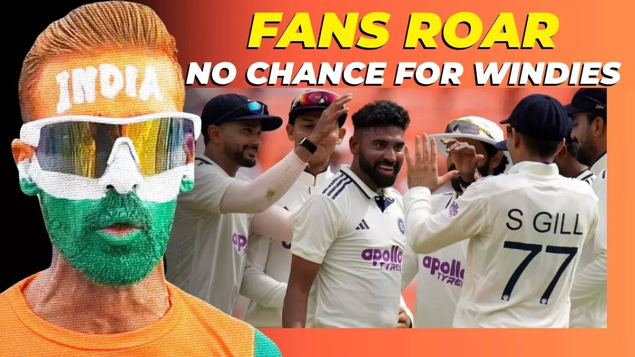 No Chance for West Indies? Fans upbeat about India's opening day domination | IND vs WI 1st Test