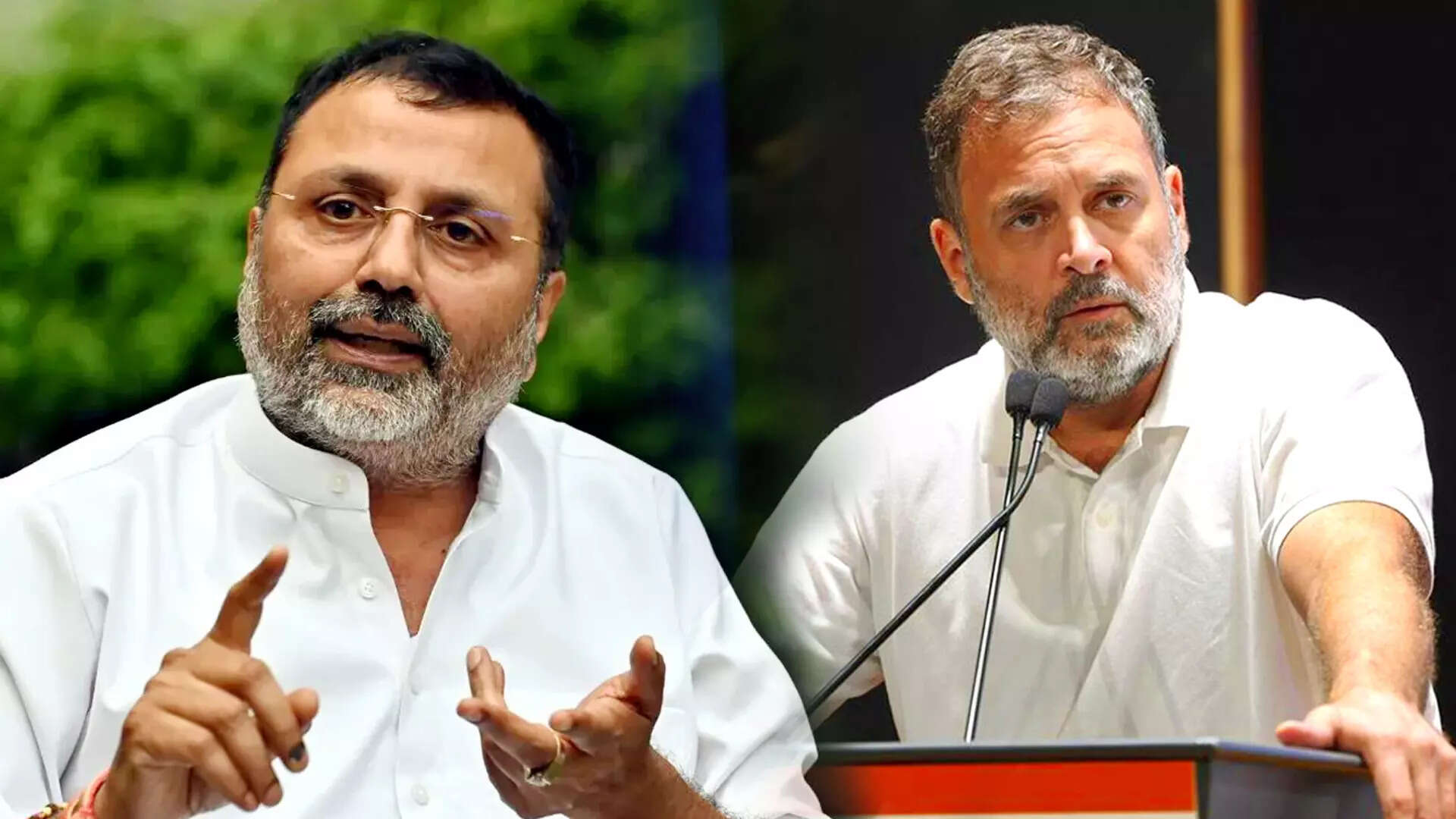 BJP MP Nishikant Dubey Compares Rahul Gandhi To Zakir Naik After Congress MP's Colombia Speech