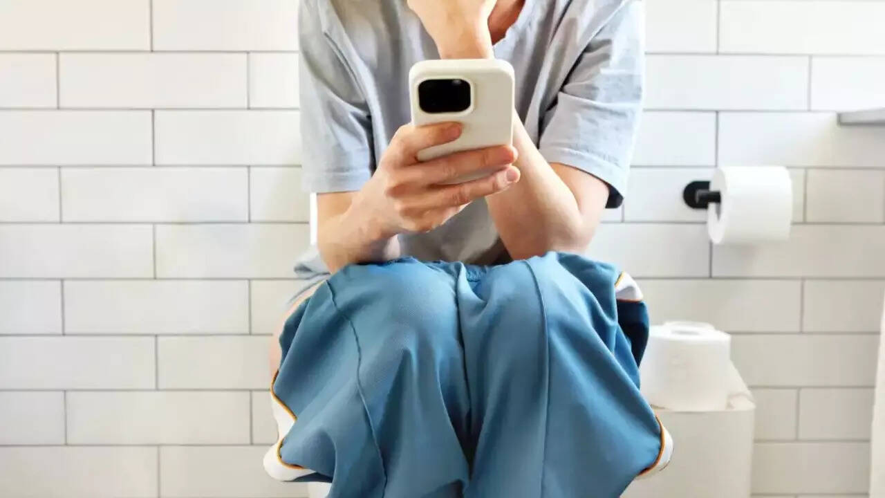 Using phone sitting on the toilet? Dangers beyond Hemorrhoids