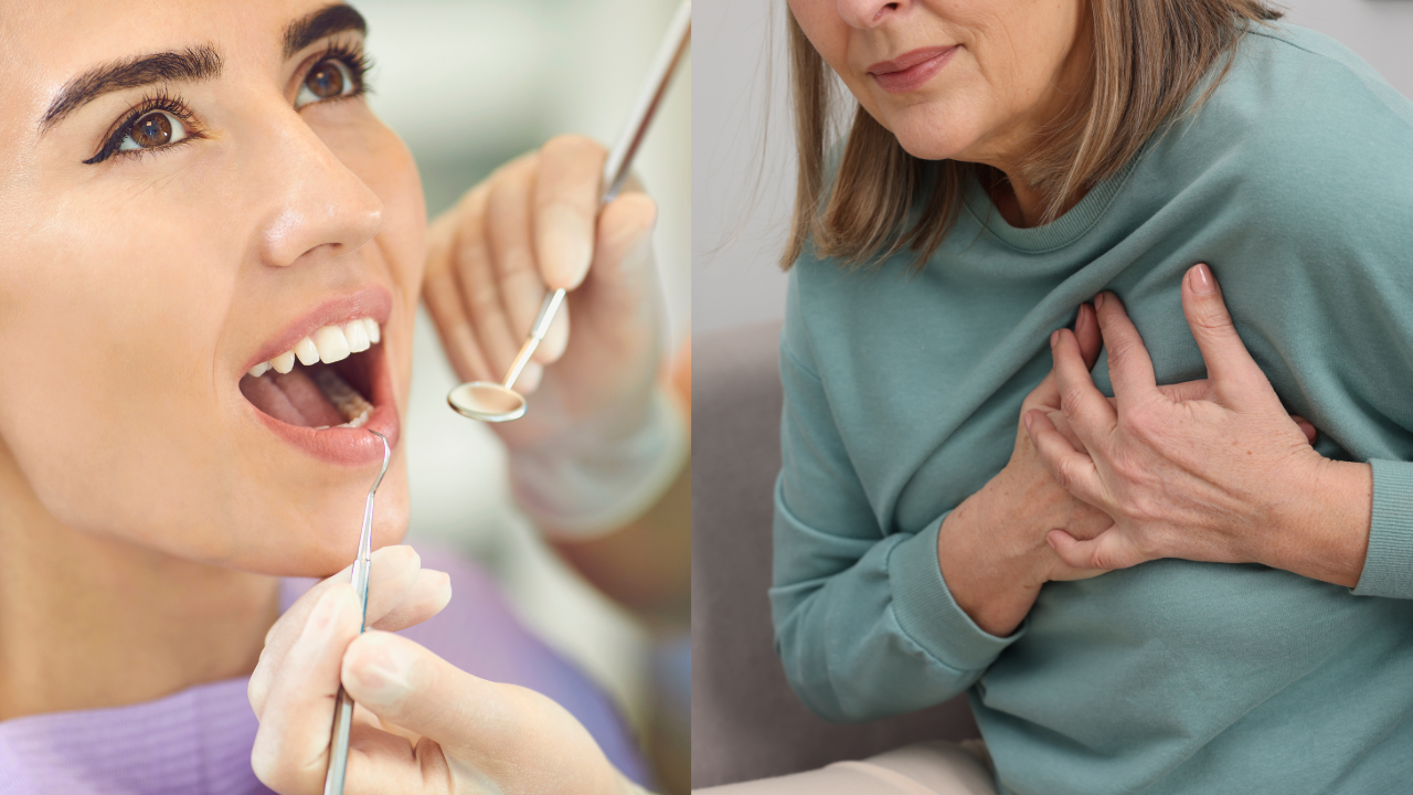 Swollen gums, loose teeth: How to identify the link between oral issues and heart attack