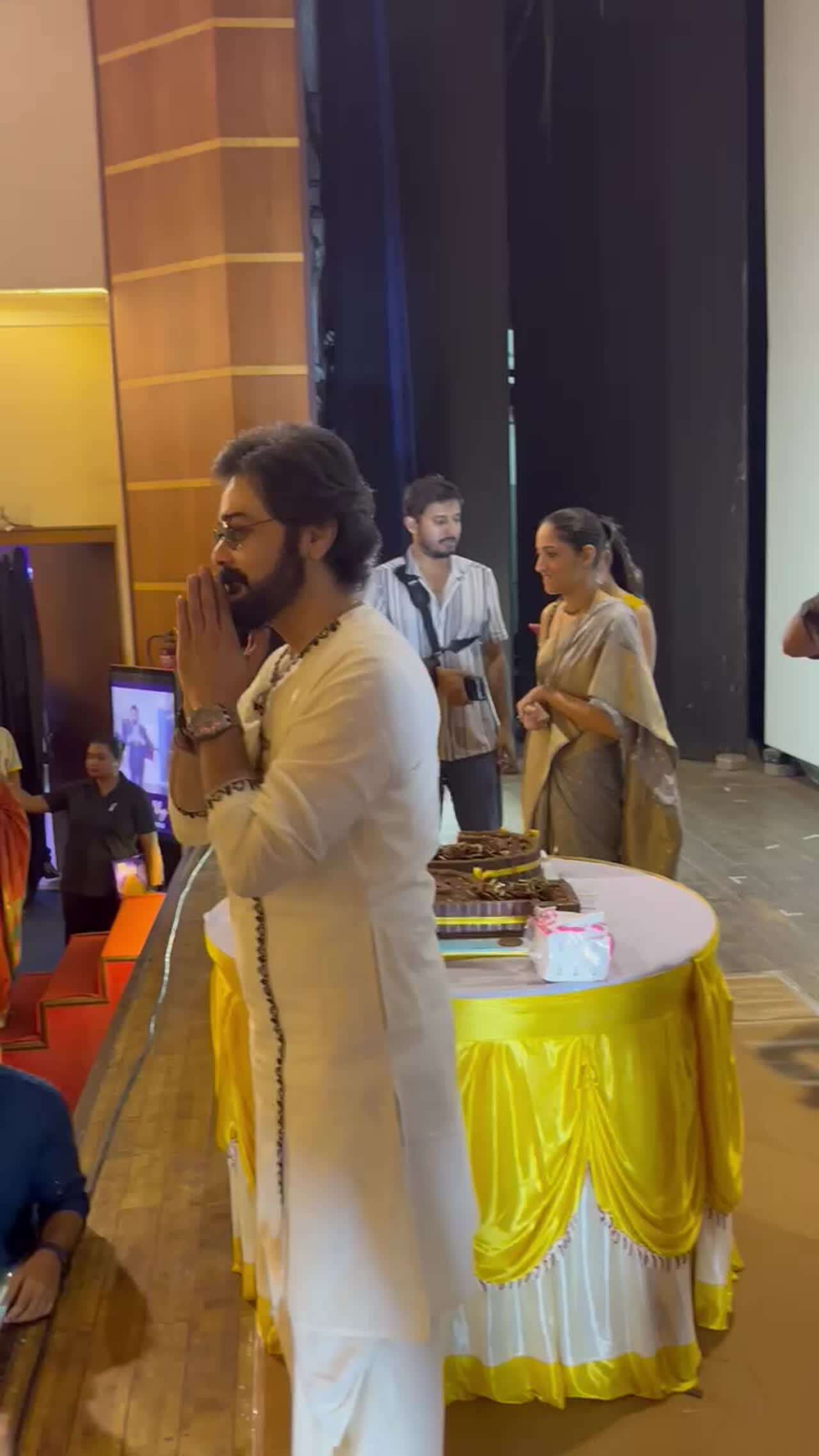 Actor Prosenjit Chatterjee spotted at an event