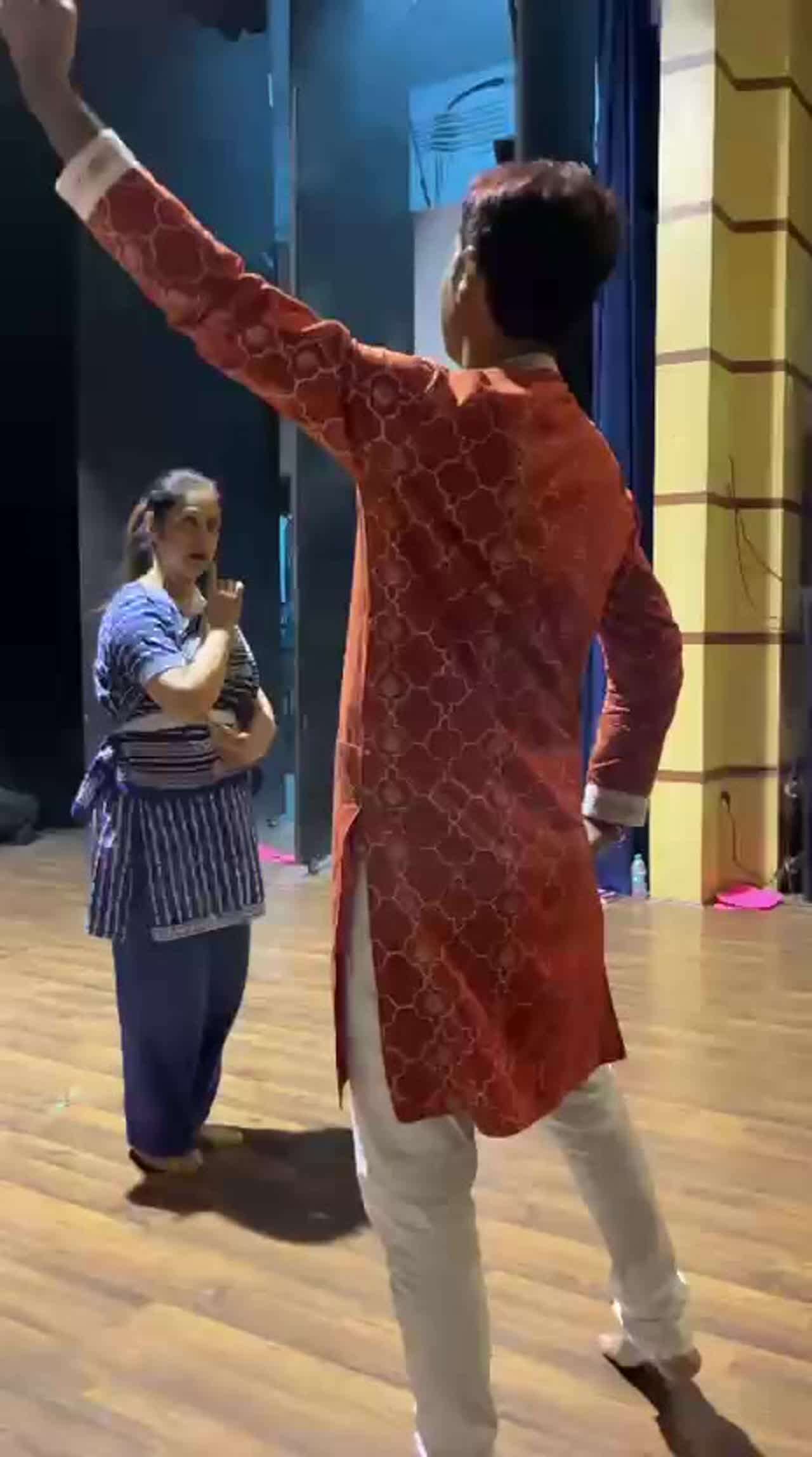 Actress Meenakshi Seshadri spotted in Kolkata