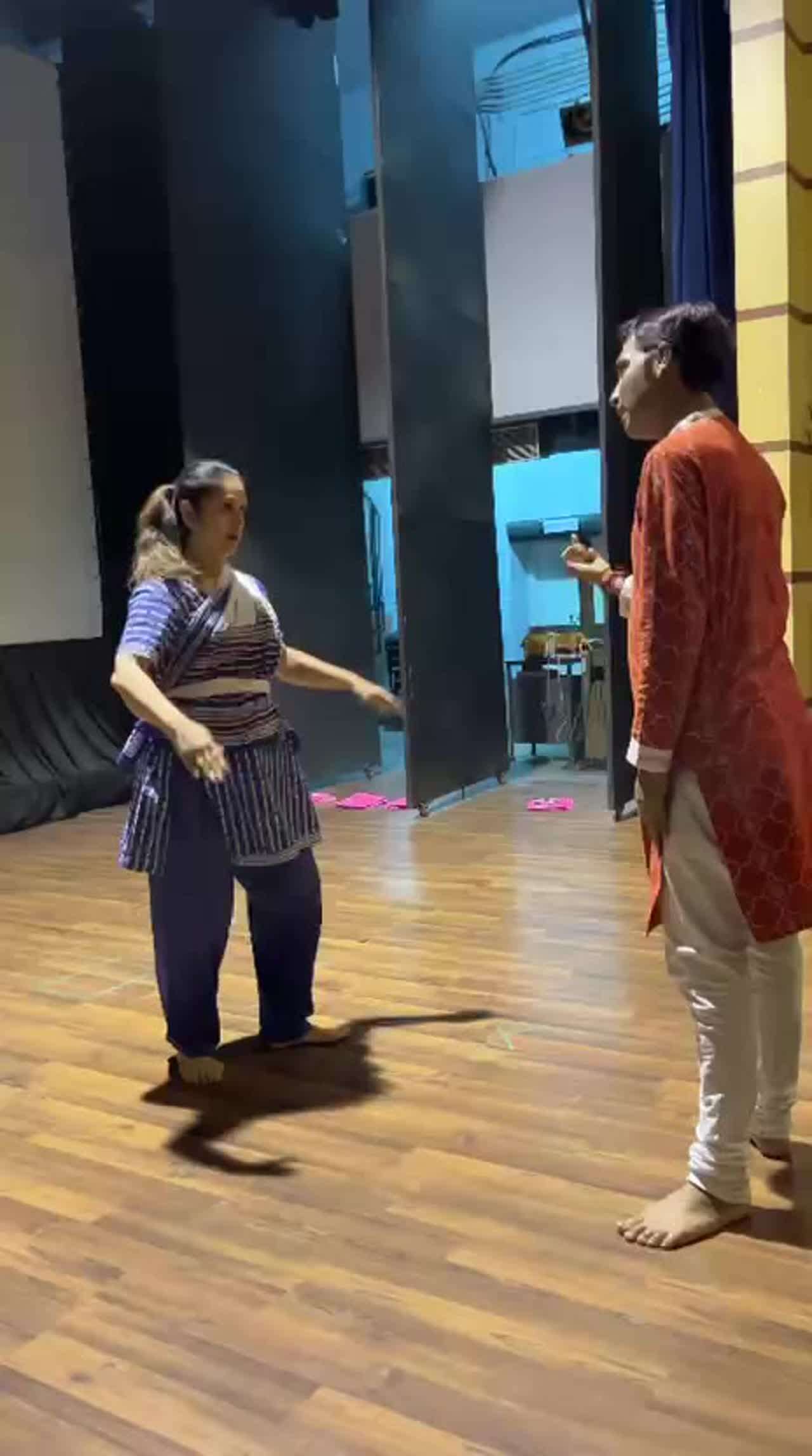 Actress Meenakshi Seshadri spotted at an event in Kolkata