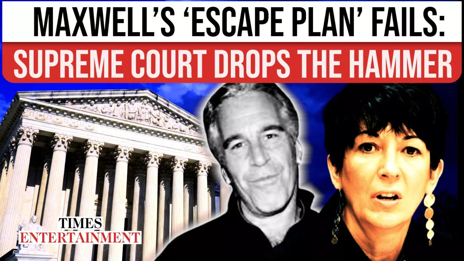 Ghislaine Maxwell’s Determined Gamble FAILS: Supreme Courtroom REJECTS Her ‘Epstein Deal’ Escape Plan