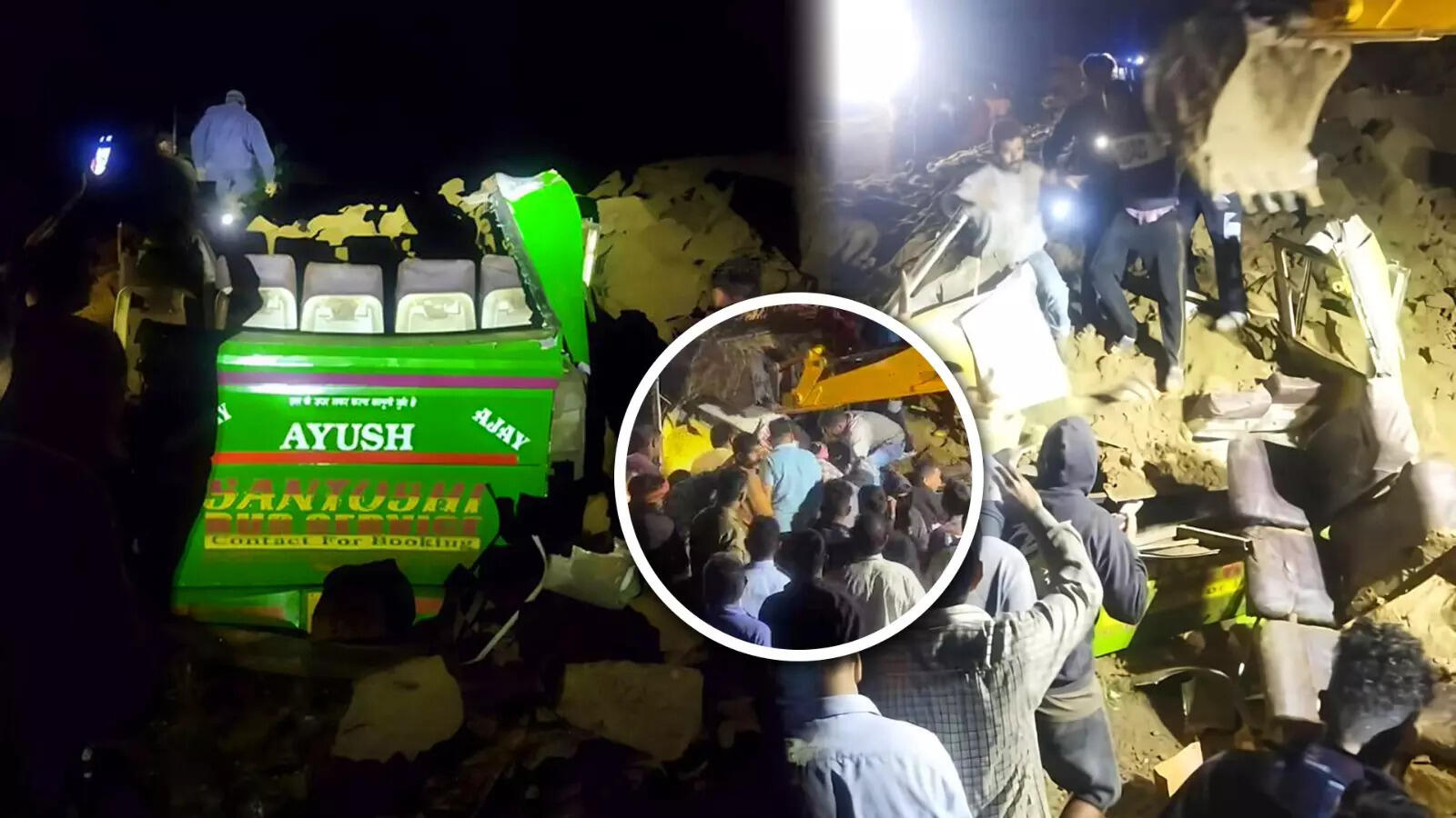 At Least 18 Killed As Landslide Hits Passenger Bus In Himachal’s Bilaspur; Rescue Ops Underway
