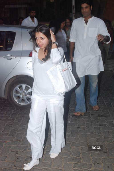 Mona Kapoor's prayer meet