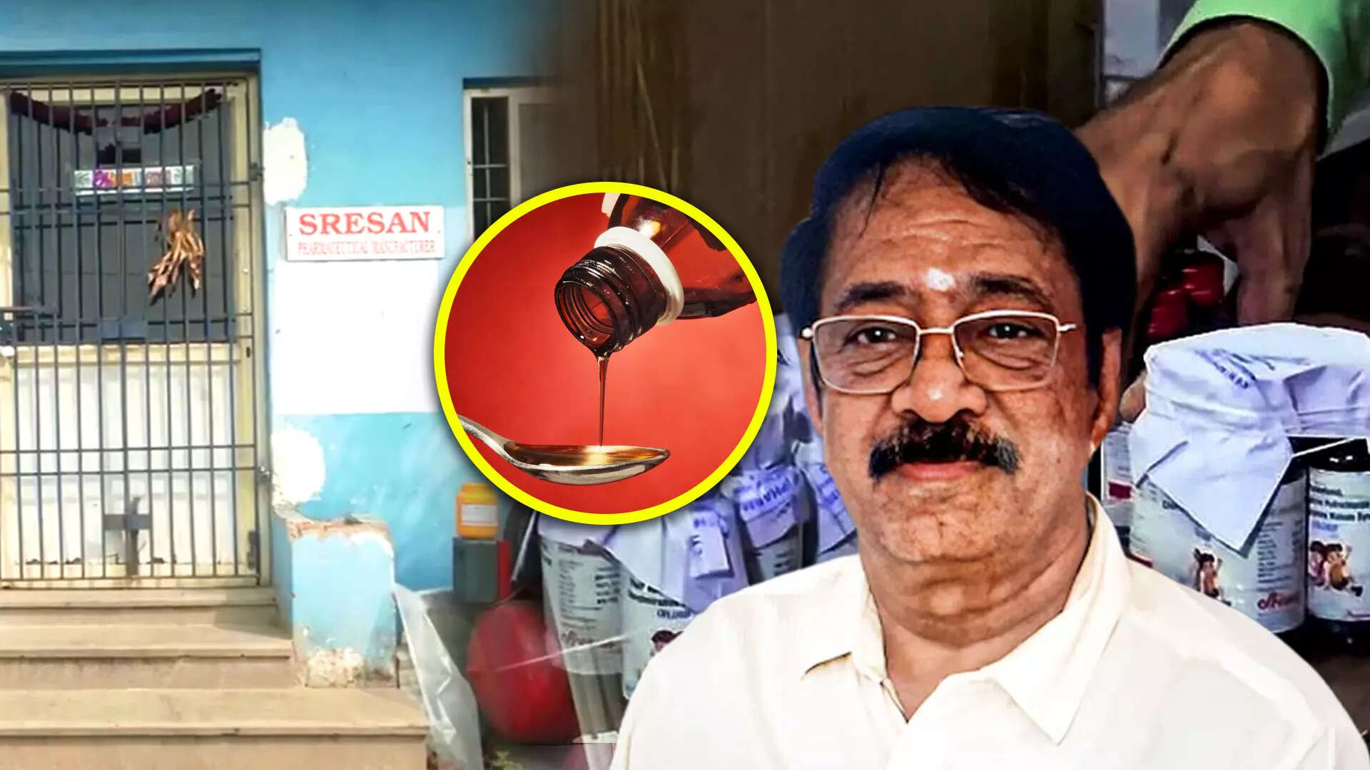Sresan Pharma Owner G Ranganathan Arrested In Chennai Over Coldrif Cough Syrup Deaths