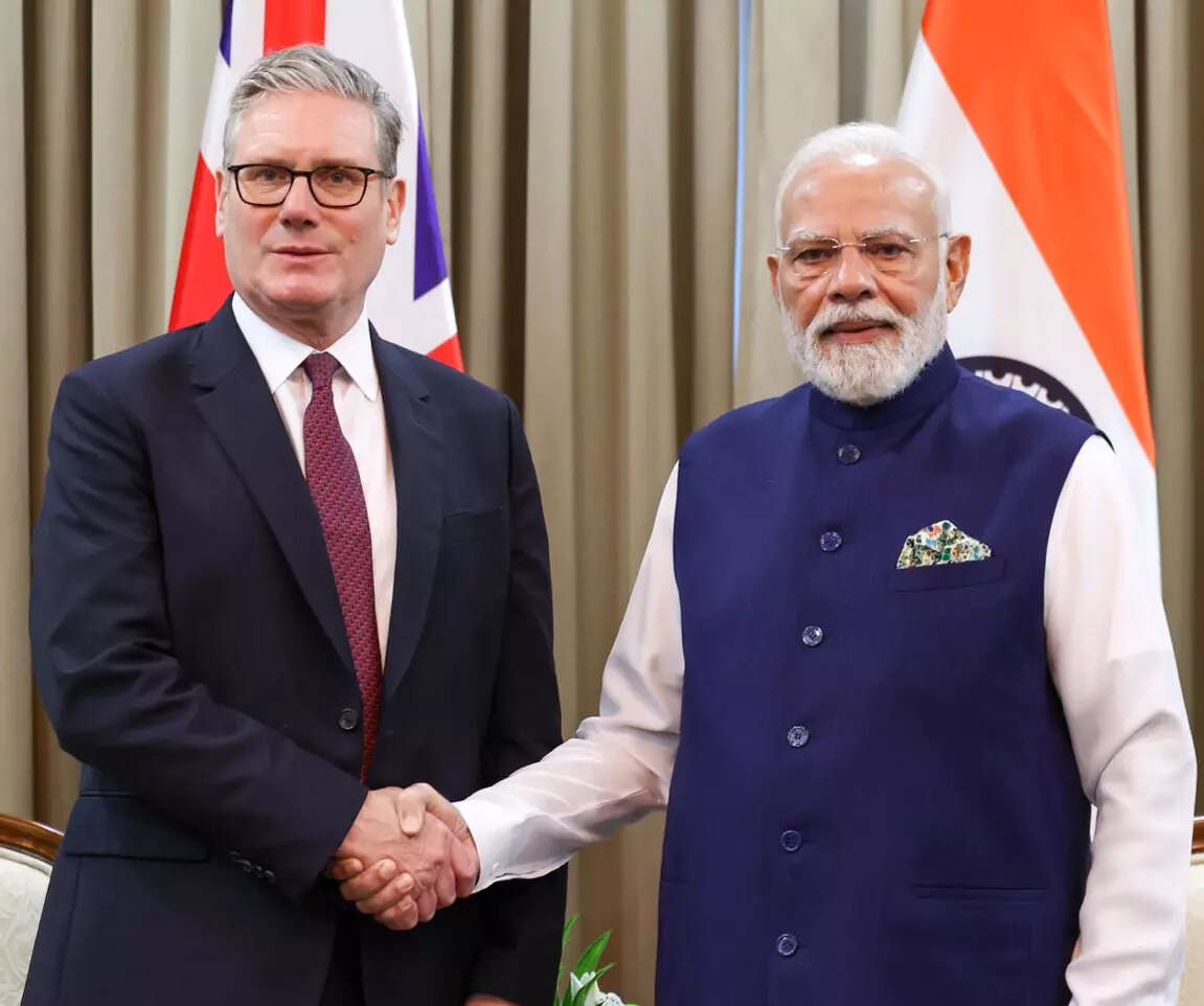 PM Modi, Keir Starmer Hail India-UK Ties, Affirm Partnership Across Trade, AI, Defence, Education