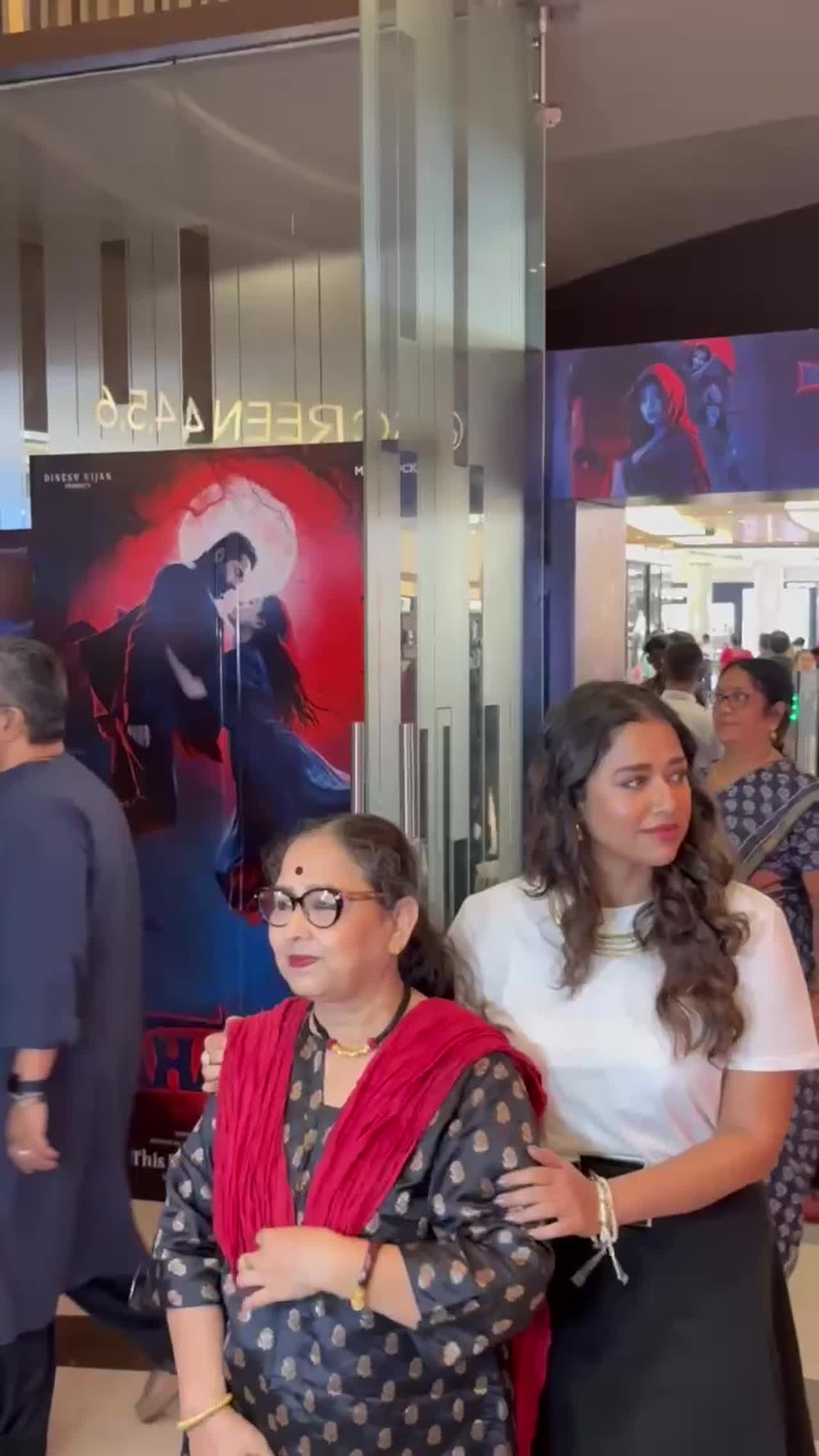 Sohini Sarkar spotted at the special screening of Raghu Dakat