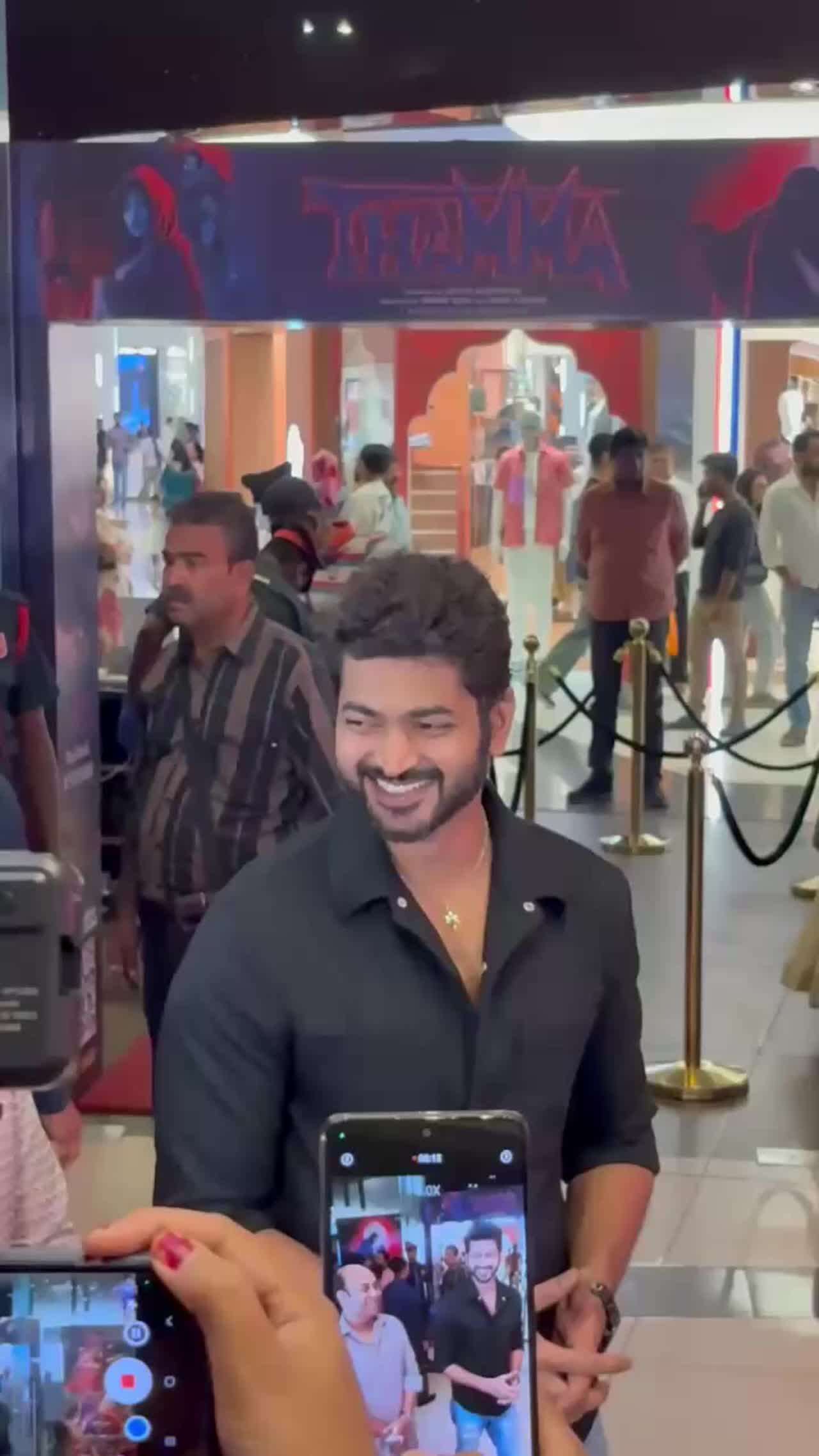 Actor Omm spotted at Raghu Dakat's special screening