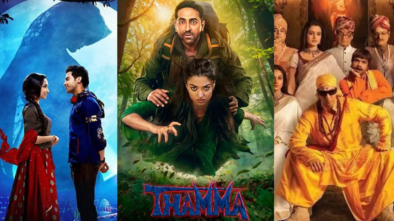 Ahead of 'Thamma' release, watch these 6 Indian horror-comedy movies