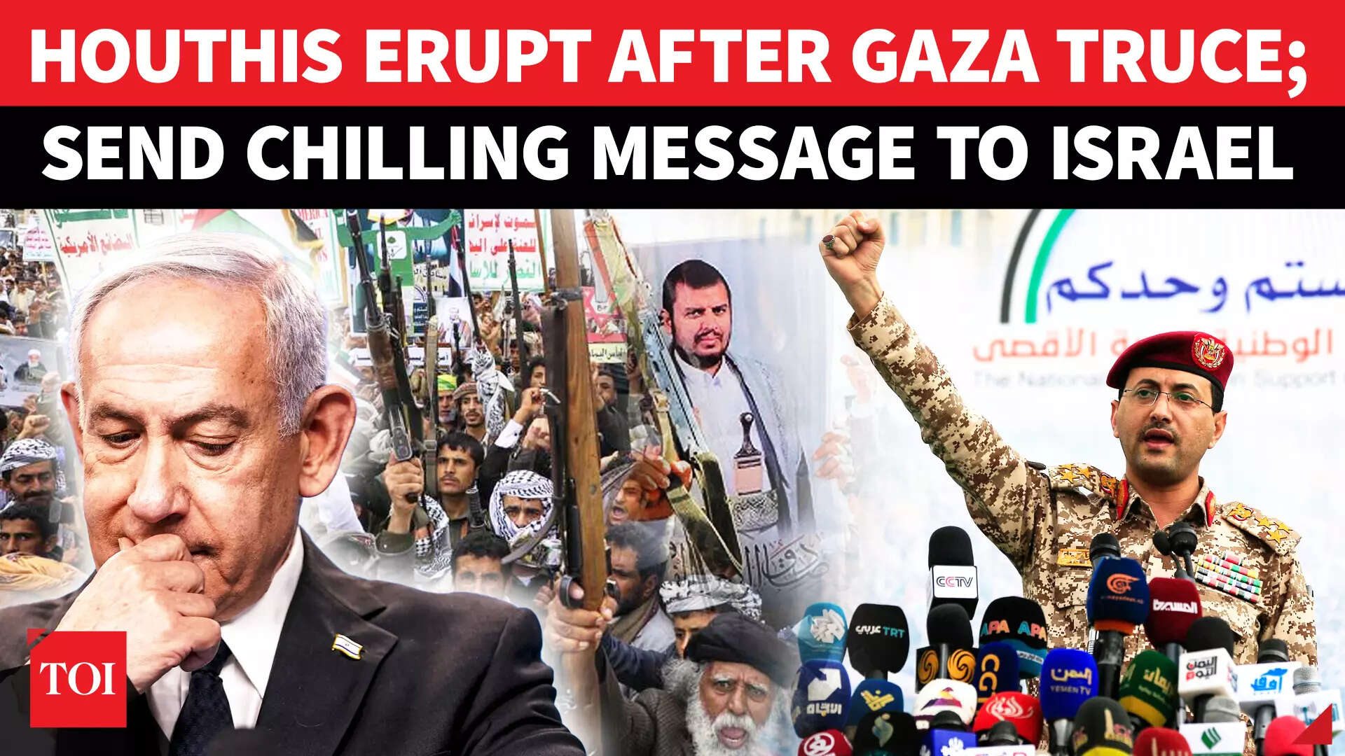 'Greater Israel Project Halted': Yemen's Houthis Hit Streets After Israel-Hamas Ceasefire Deal