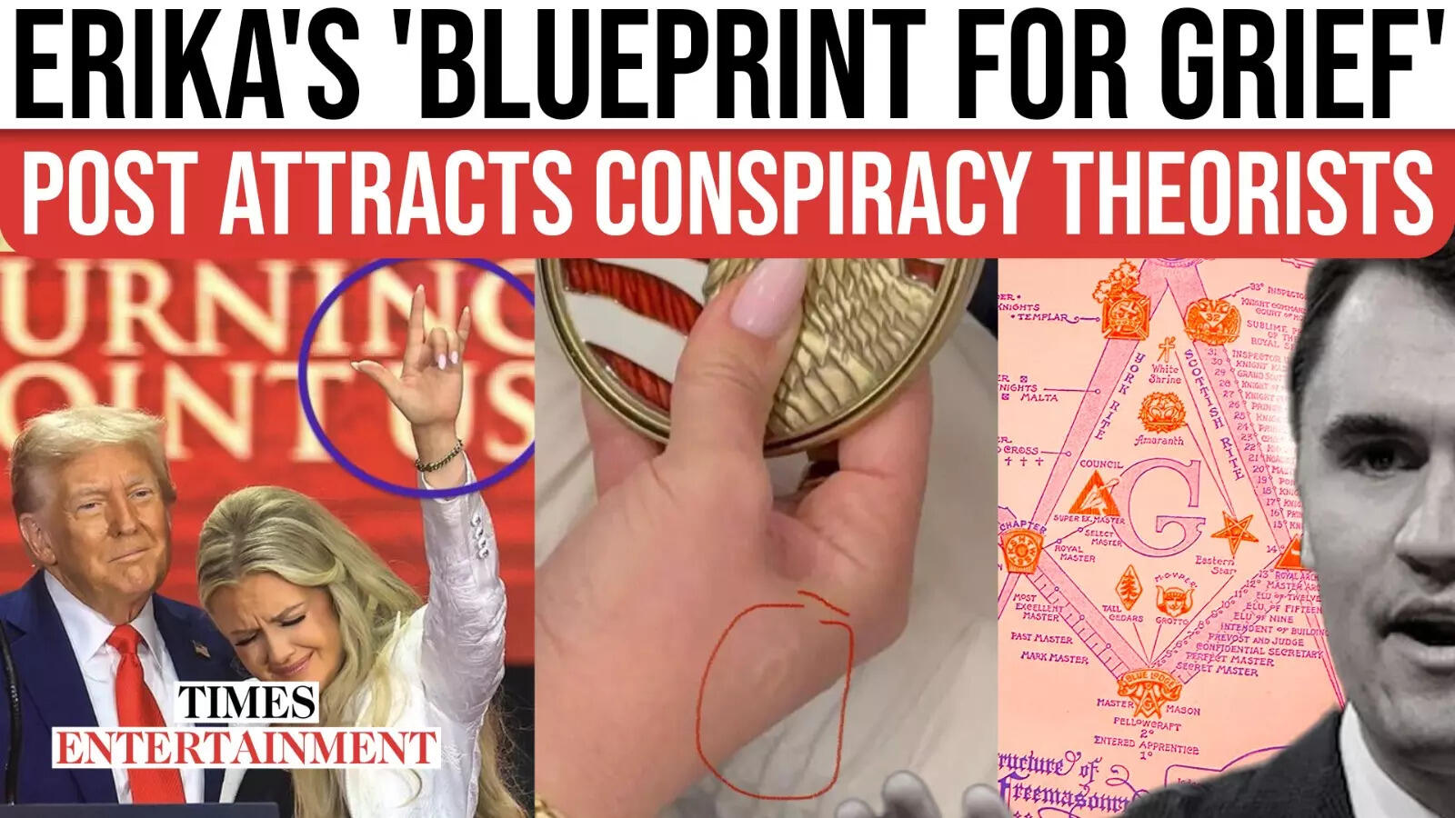 Erika Kirk’s Grief Put up Sparks On-line Outrage; Conspiracy Theorists Assault