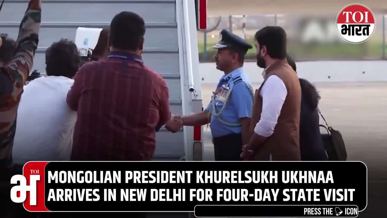 In Strategic Shift, Mongolia’s President Khurelsukh Lands in India Amid Rising Chinese Pressure