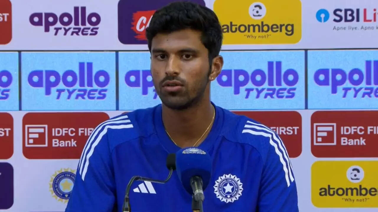 Washington Sundar press conference: On Kuldeep Yadav, all-rounder role, and India's Test tactics