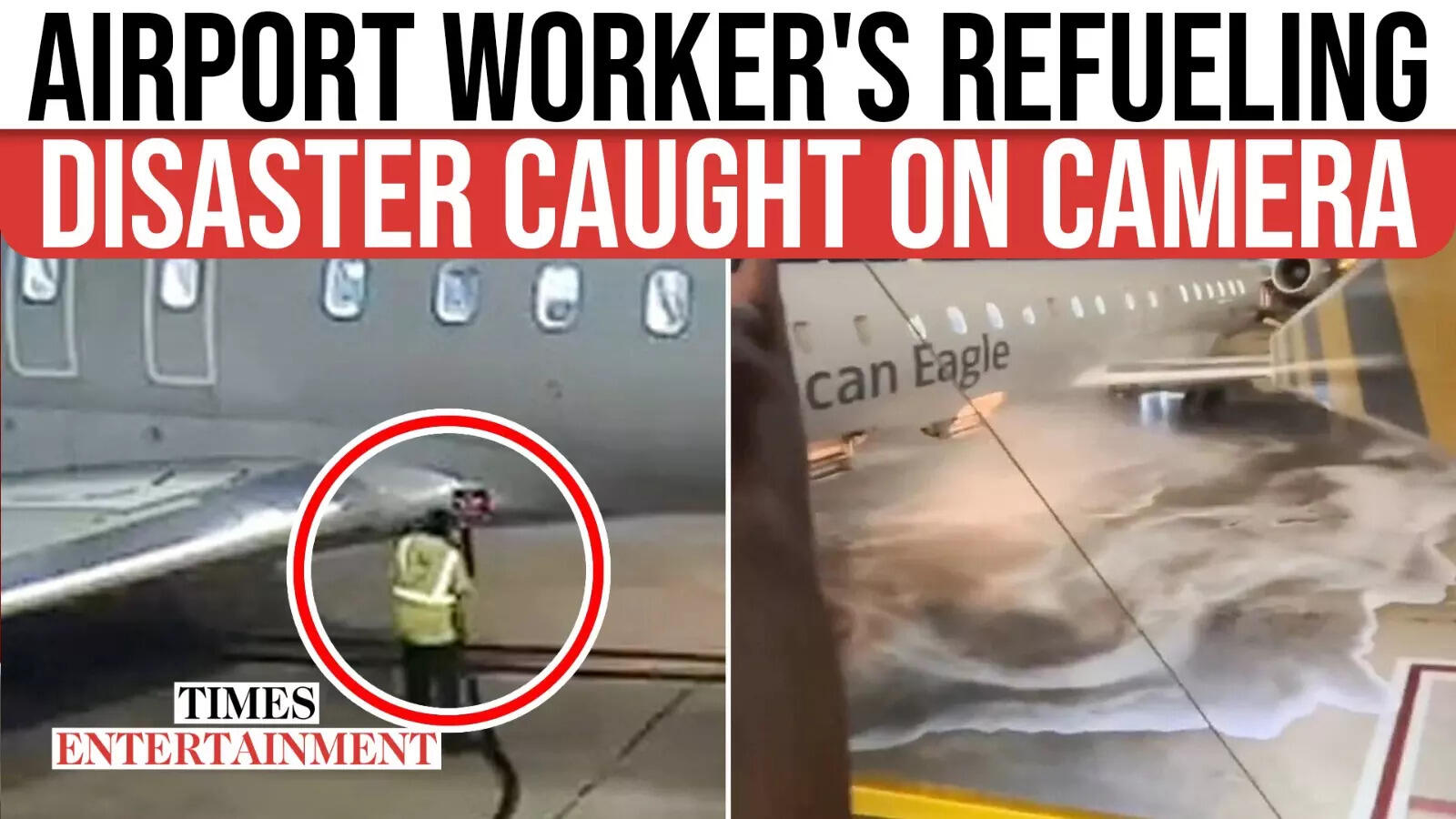 Caught on Digital camera: Employee’s Refueling Catastrophe at Dallas Airport Goes Viral | WATCH