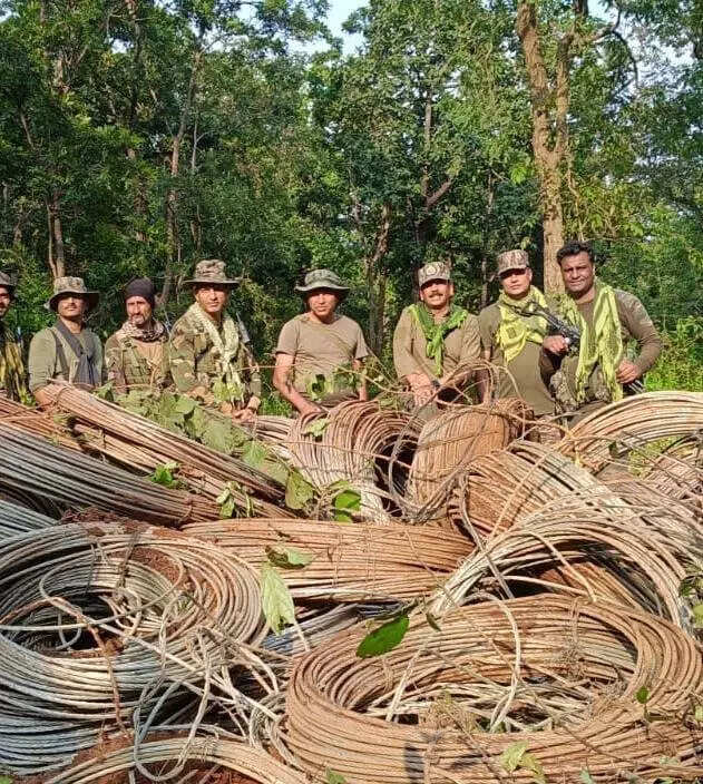 Chhattisgarh: Massive Maoist cache of explosives, grenade-making material seized in Bastar forests