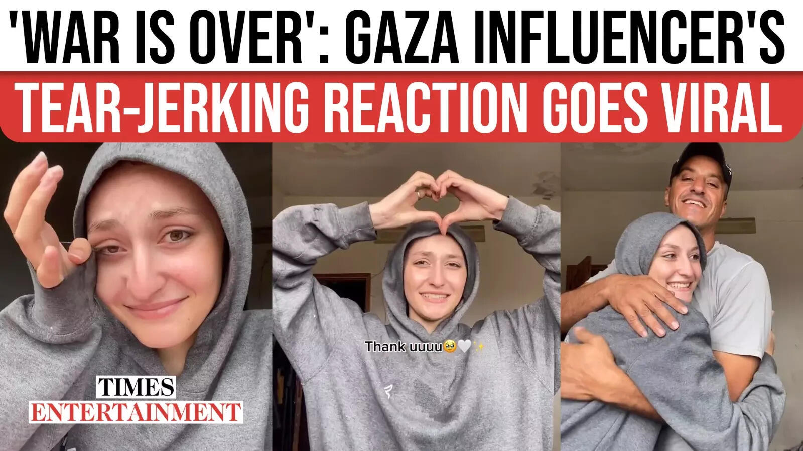VIRAL: Gaza Influencer Cries ‘Warfare Is Over’ In Heartwarming Ceasefire Second