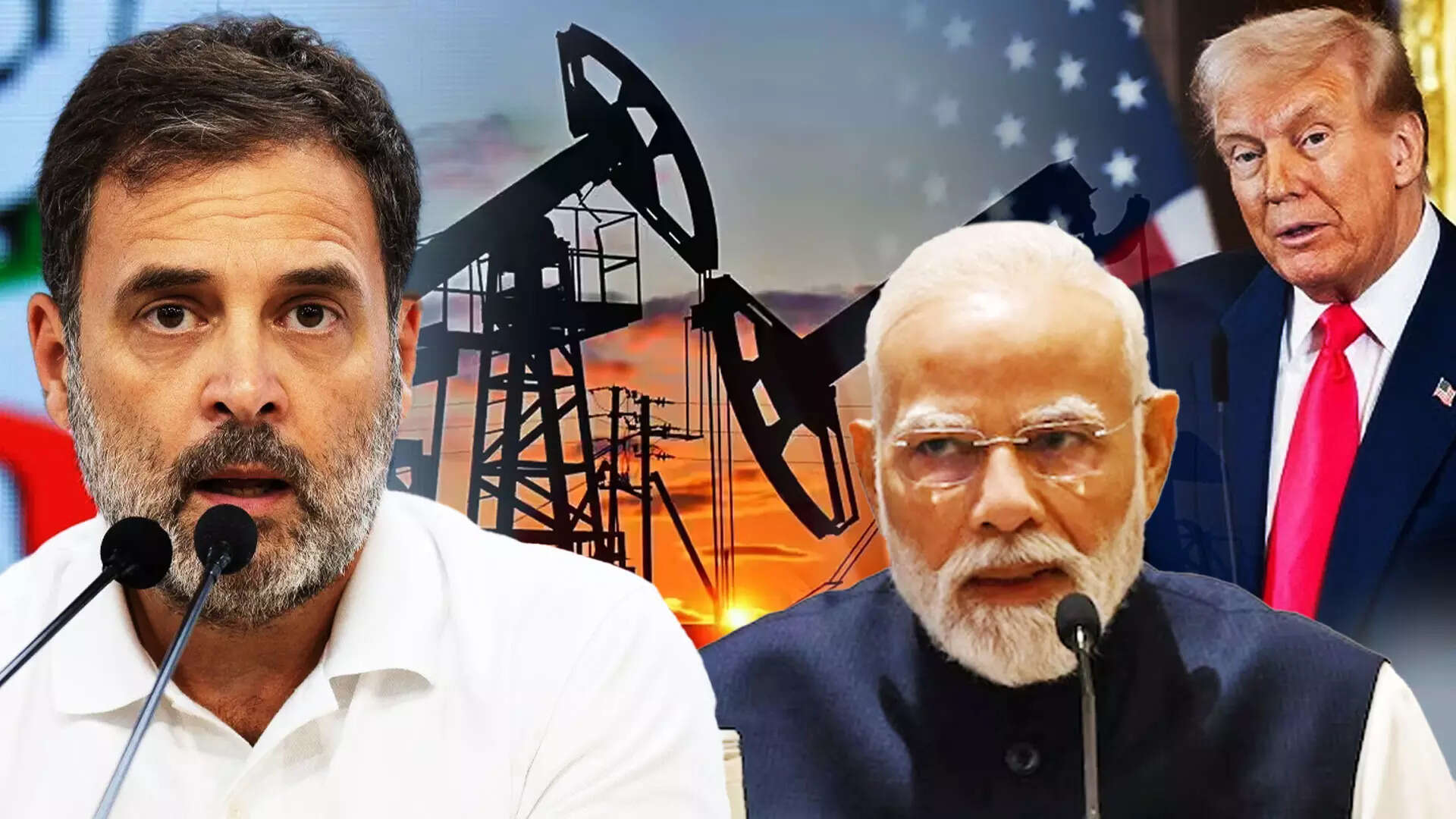 Rahul Gandhi Slams PM Modi After Trump Claims India Assured Him to Cut Russian Oil Imports