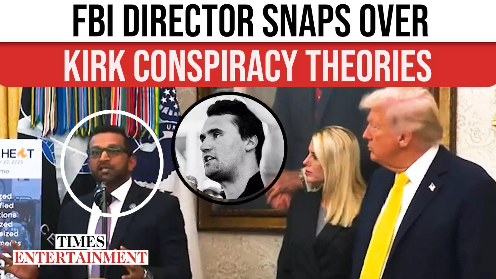 Kash Patel’s Response To Charlie Kirk Plot Theories Goes Viral