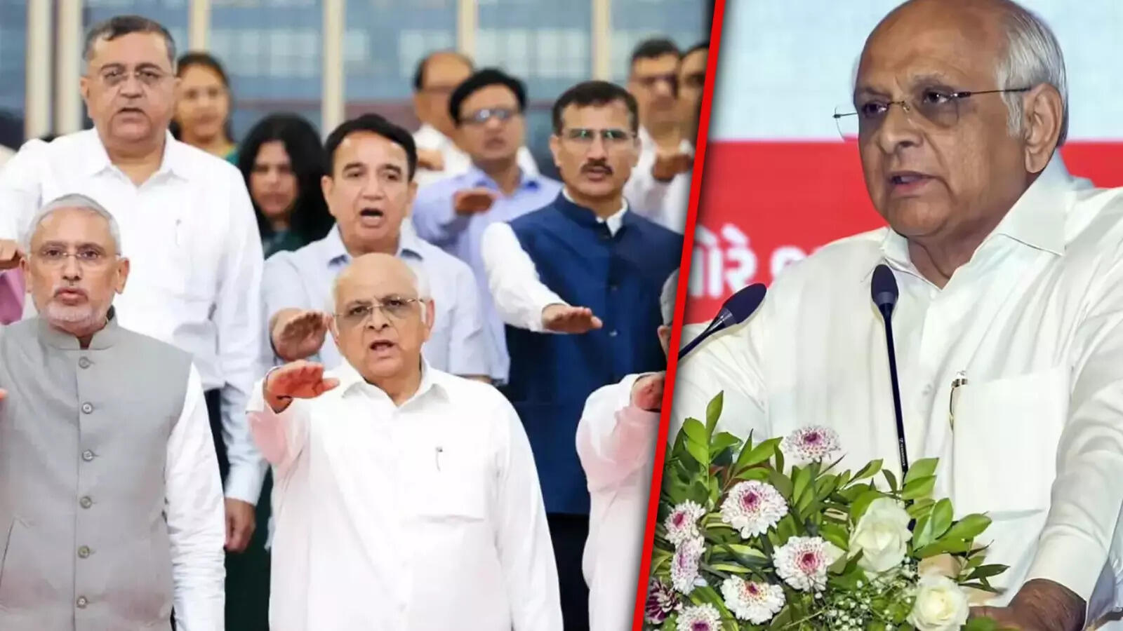 Major Cabinet Reshuffle in Gujarat as Ministers Step Down Before Local Polls