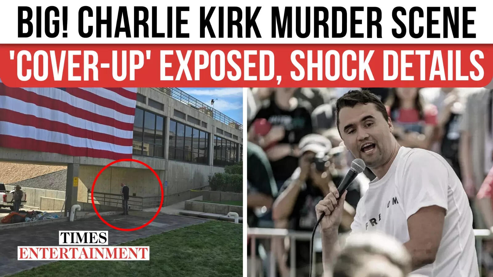 Stunning Twist: Charlie Kirk’s Homicide Scene ‘Cowl-Up’ Declare Shakes Up Case