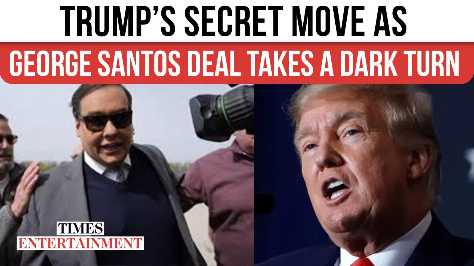 Trump’s Shock Clemency for George Santos Sparks Wild Theories and Political Whispers