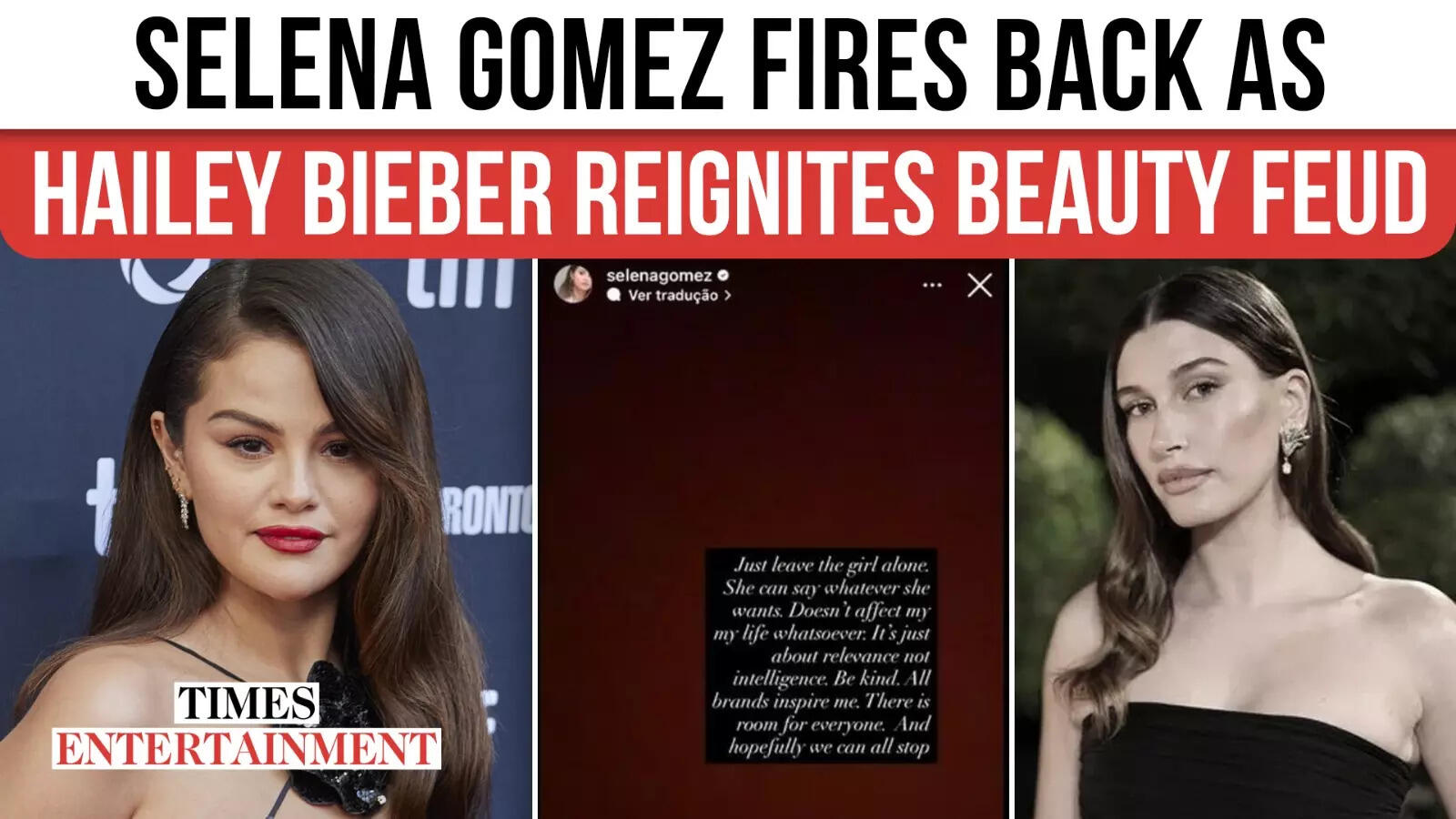 Selena Gomez Hits Again at Hailey Bieber’s Dig as Magnificence Rivalry Explodes Once more