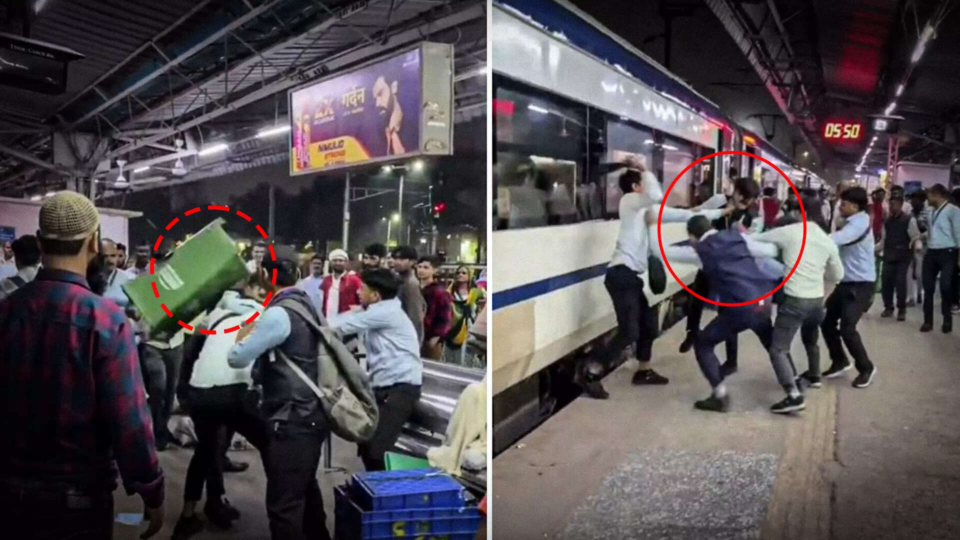 Viral Video: IRCTC Staff Fight At Delhi’s Nizamuddin Station, 4 Suspended, Rs 5 Lakh Fine Imposed