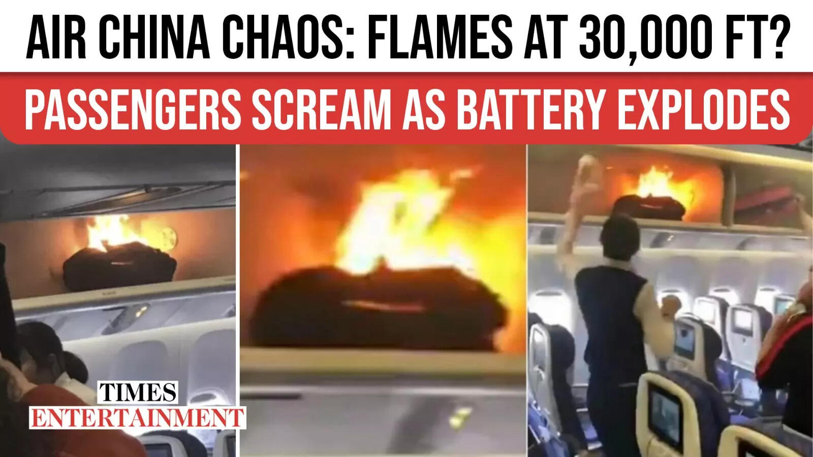 ‘BATTERY EXPLOSION IN THE SKY’: Air China Flight Pressured Into Emergency Touchdown After Mid-Air FIRE