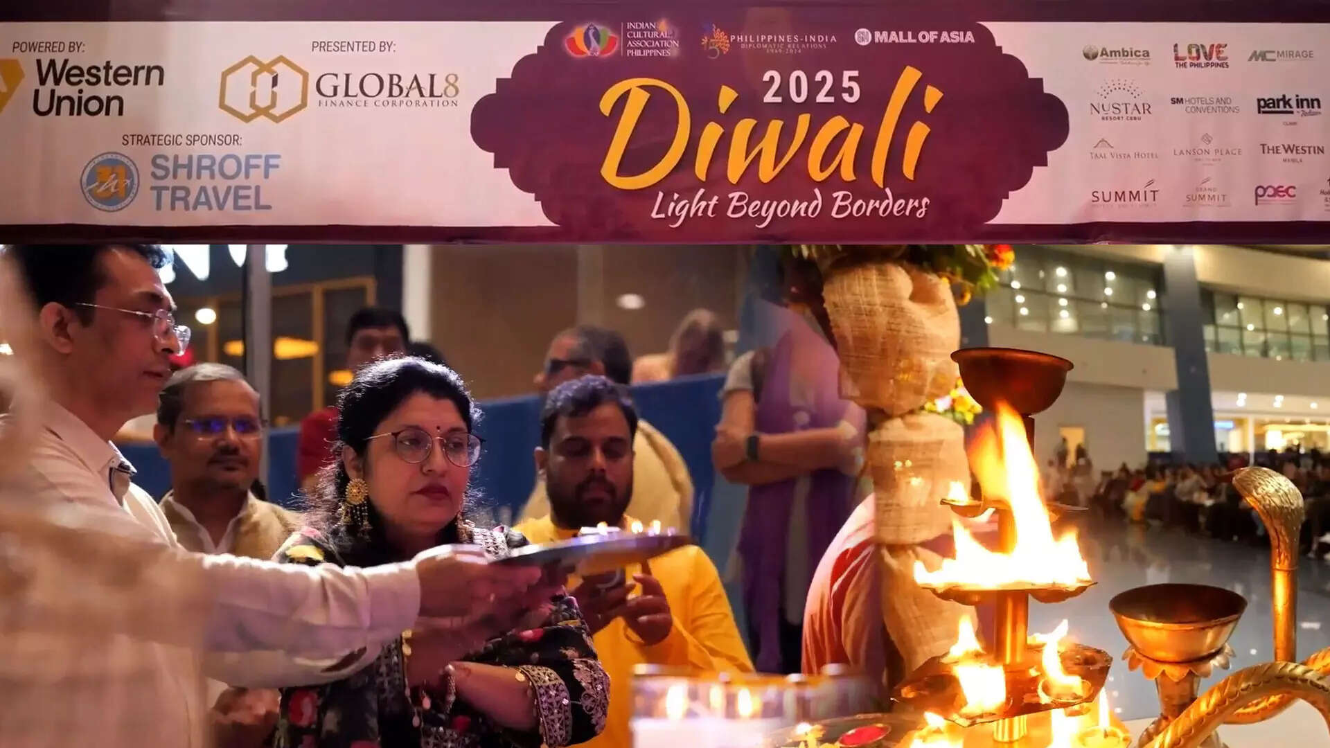India-Philippines Friendship Celebrated Amid Colorful Diwali Festivities at SM Mall of Asia