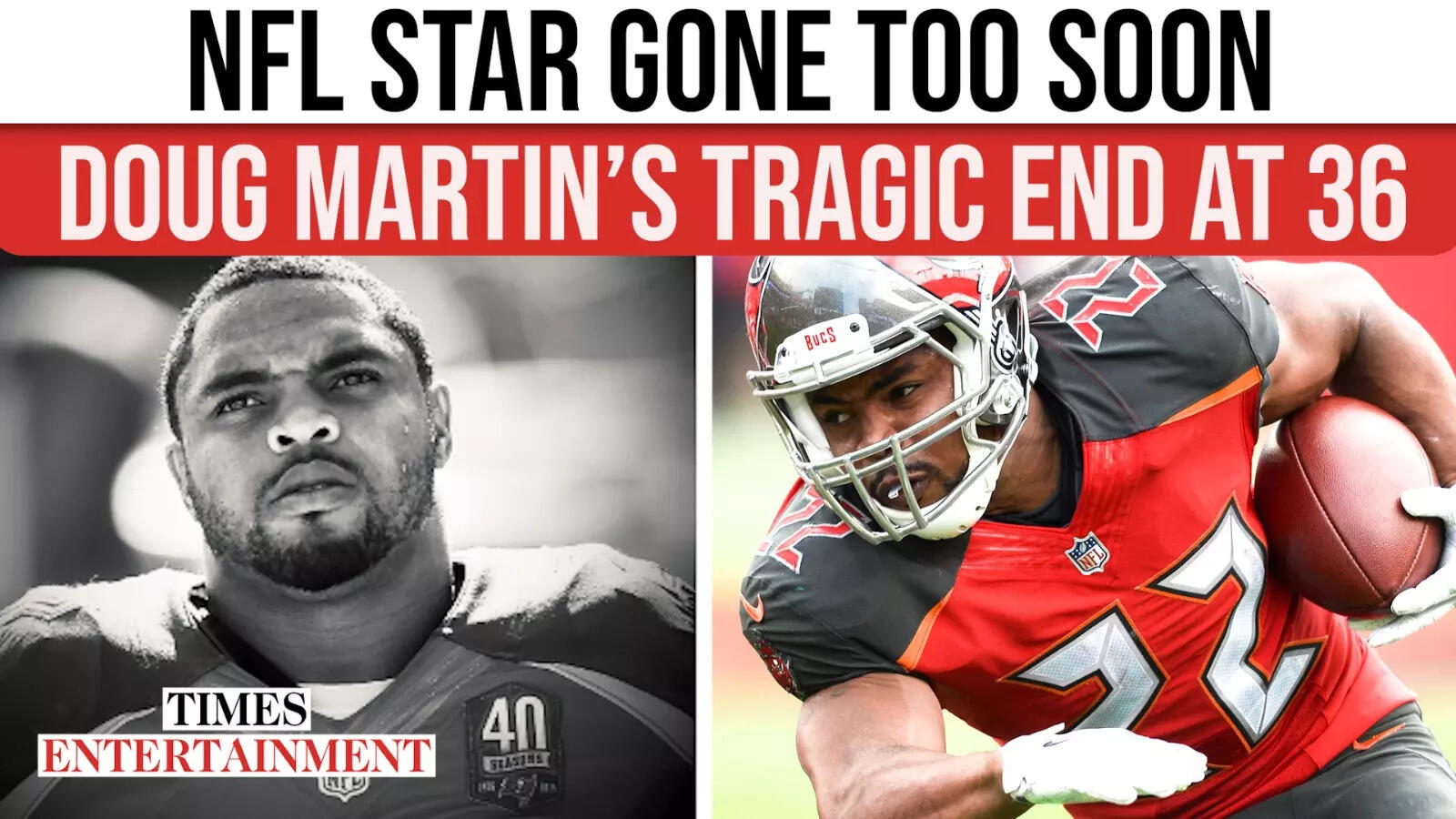 Ex-Buccaneers Operating Again Doug Martin Lifeless at 36, NFL Mourns the Sudden Lack of the Professional Bowl Star