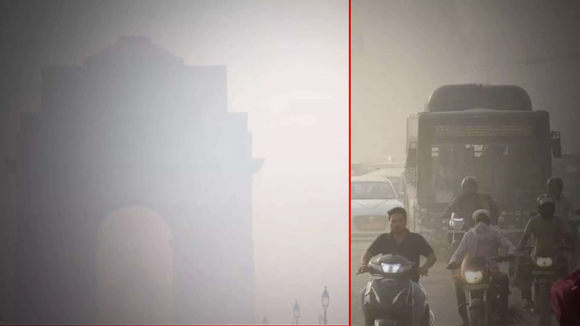 Delhi’s Air Quality Deteriorates Sharply to ‘Red Zone’ as Diwali Fireworks Trigger Severe Pollution