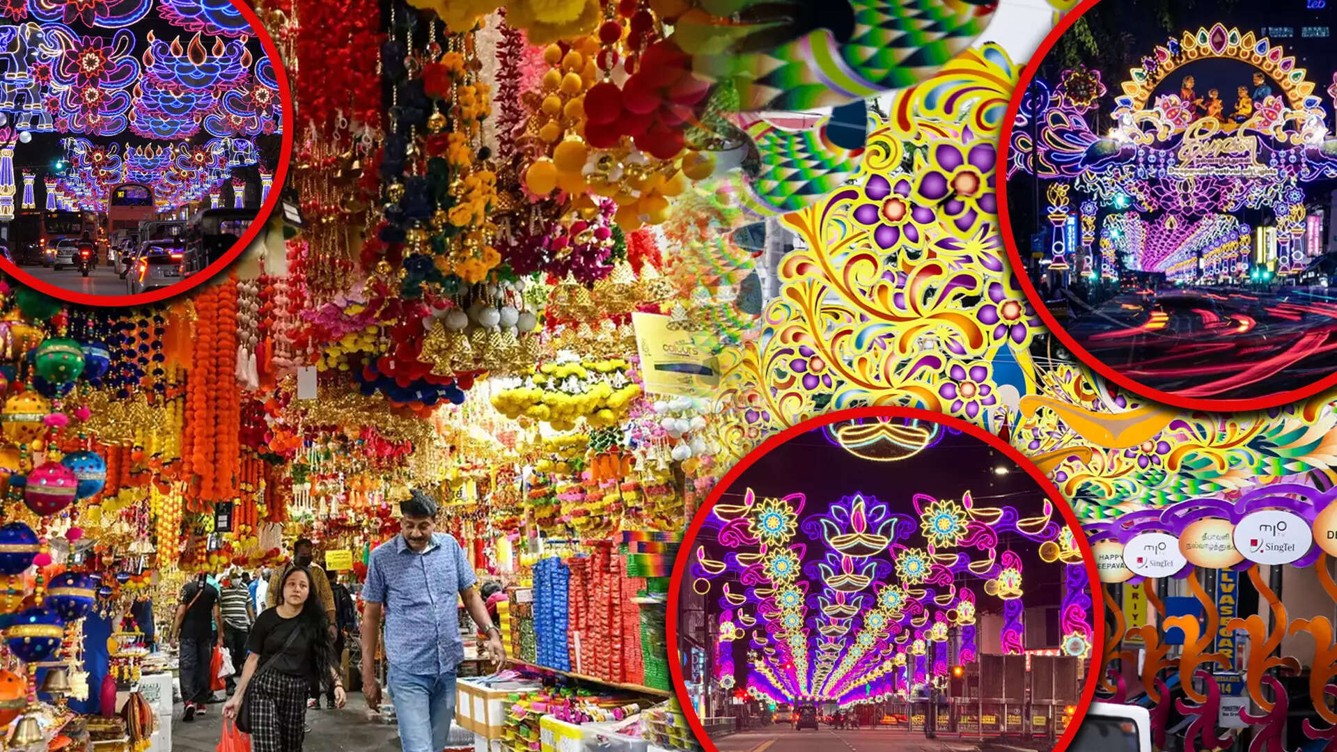 Diwali Festival Village Draws Massive Crowds in Singapore’s Little India