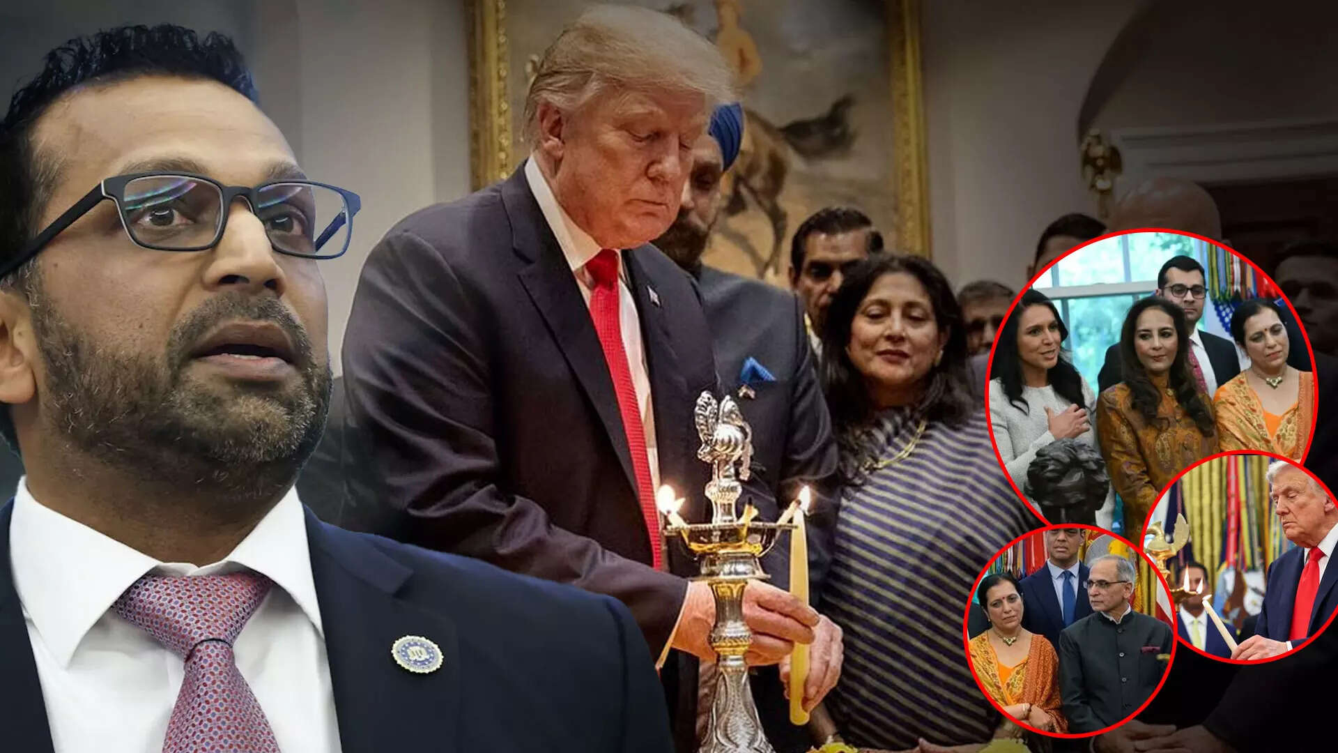 'To Celebrate Diwali in Oval Office An Honor': Kash Patel Tells Donald Trump, Tulsi, Harmeet Join in