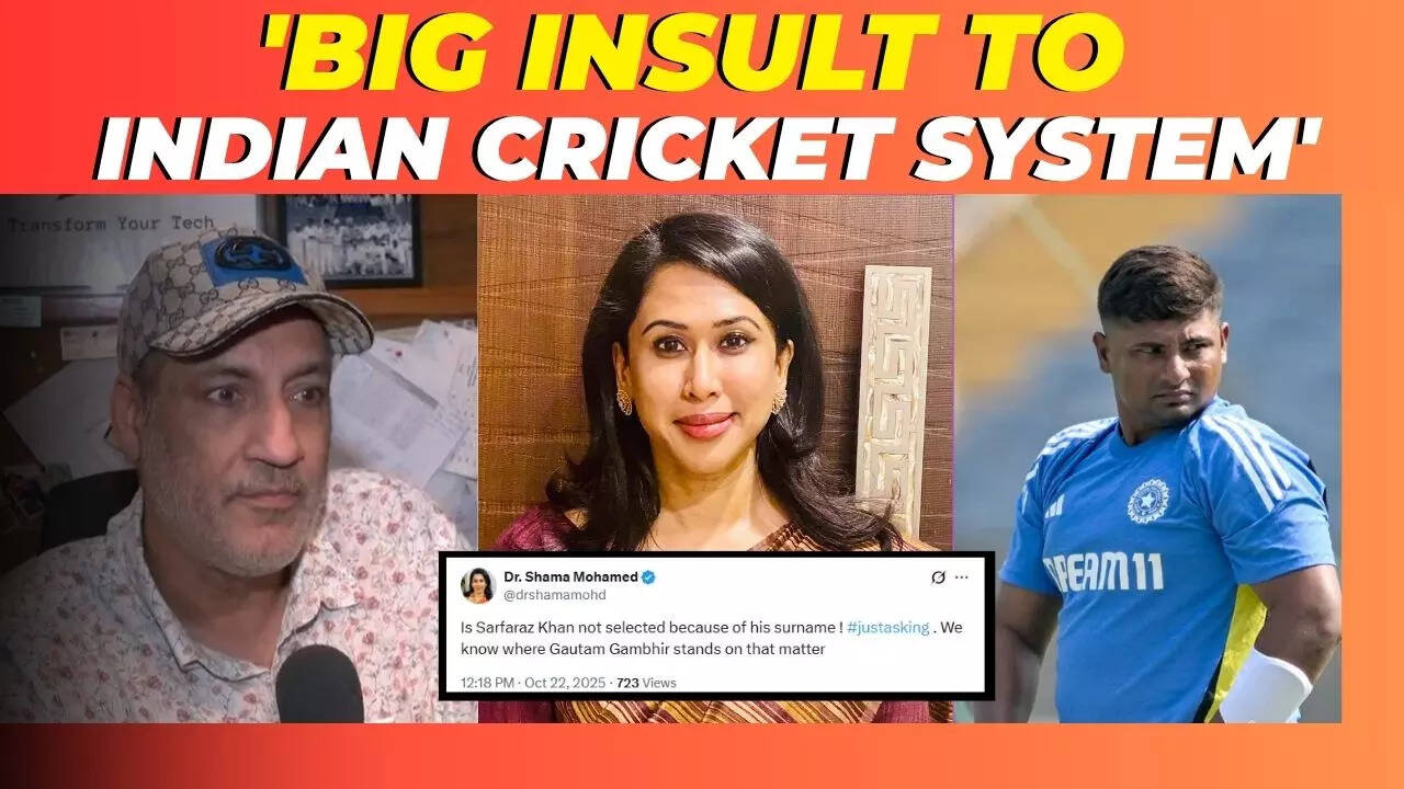 Atul Wassan criticises Congress leader Shama Mohamed for comments on Sarfaraz Khan