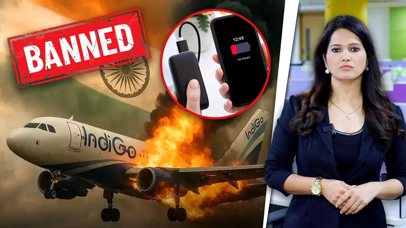 DGCA Plans New Rules For Power Banks On Flights After Fire Scare On IndiGo Plane