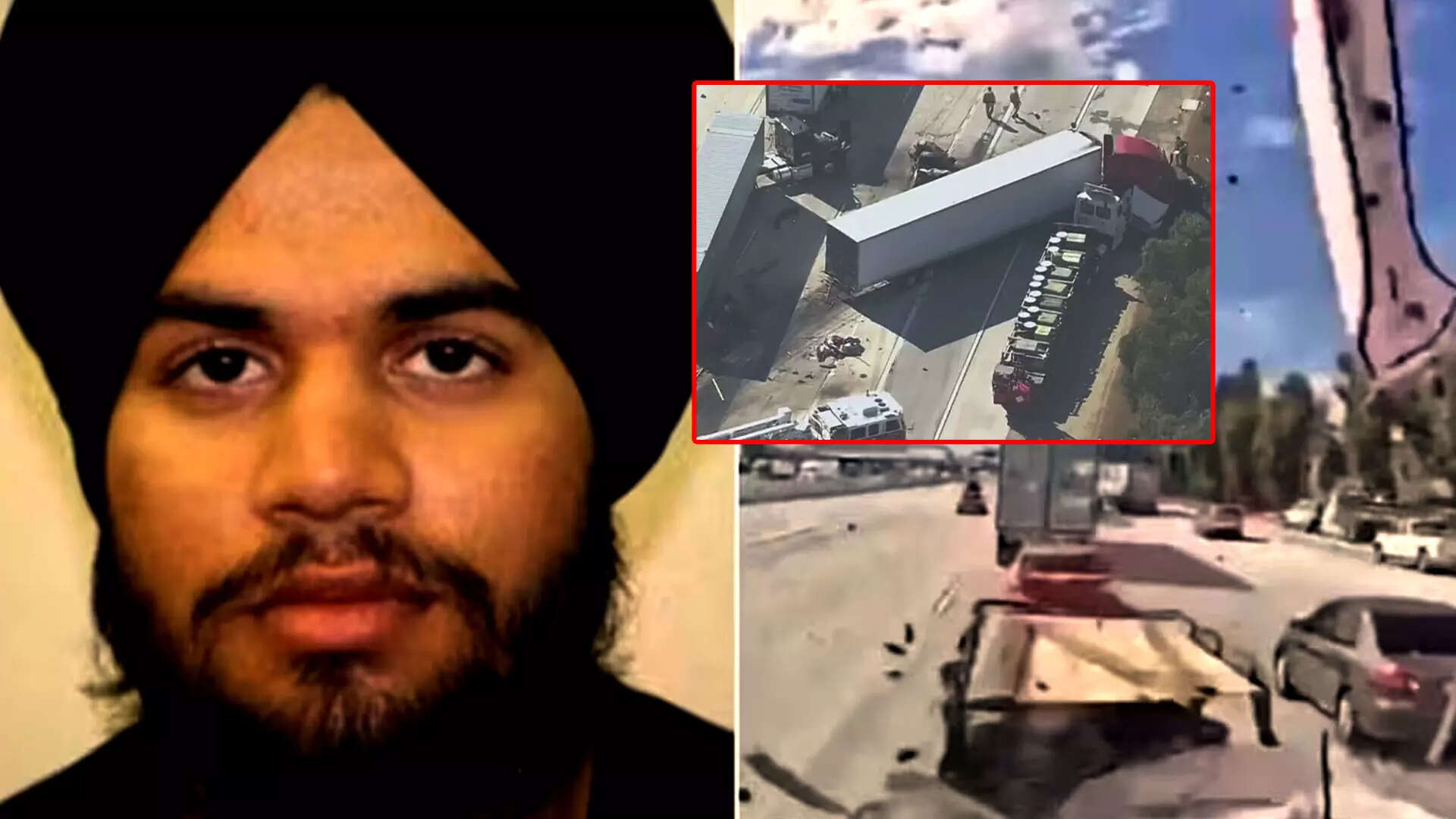 'Drugged' Sikh Truck Driver Behind Fiery Crash in California Reignites Illegal Immigration Debate