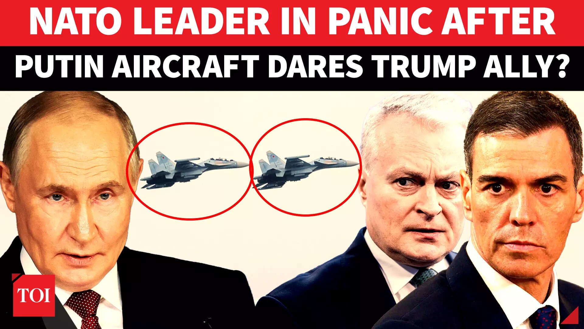 “This Is Not The First Time”: Spanish PM Slams Russian 'Incursion' Into NATO Airspace | Watch