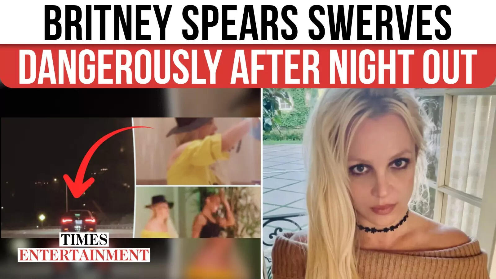 43-12 months-Outdated Pop Star Britney Spears Caught Tailgating & Crossing Lanes in Erratic BMW Drive | VIDEO