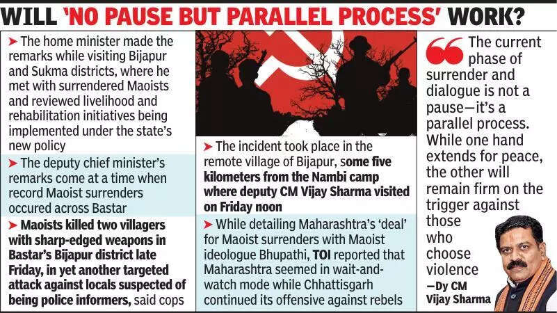 Anti-Naxal ops will not stop for even one moment: Dy CM