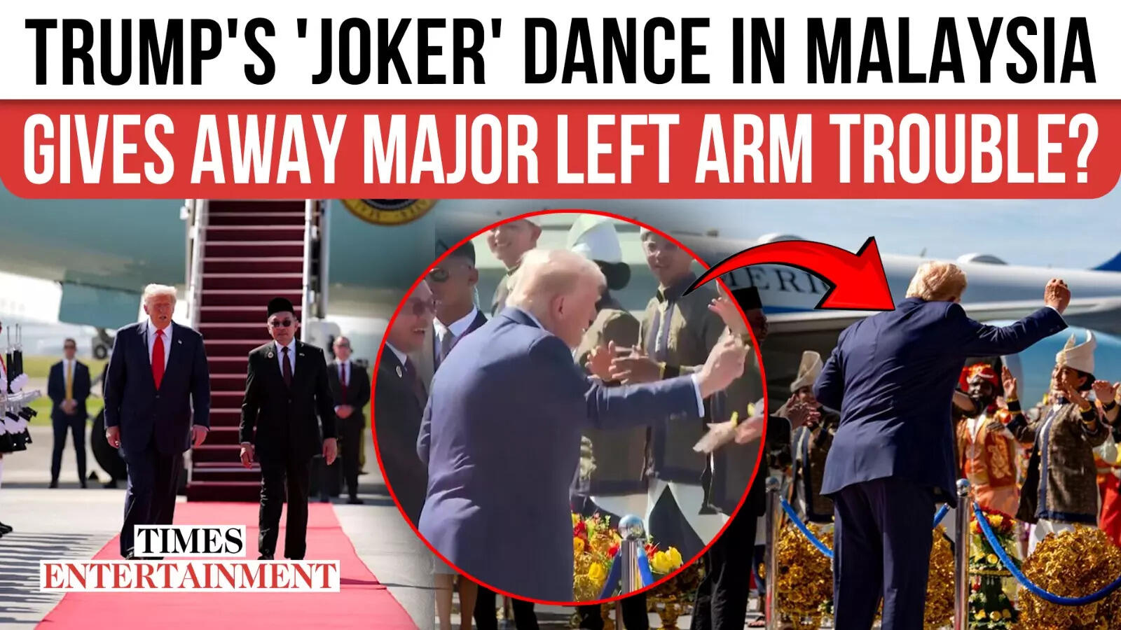 Trump’s Bizarre Dance At Malaysia Airport Sparks Health Speculation