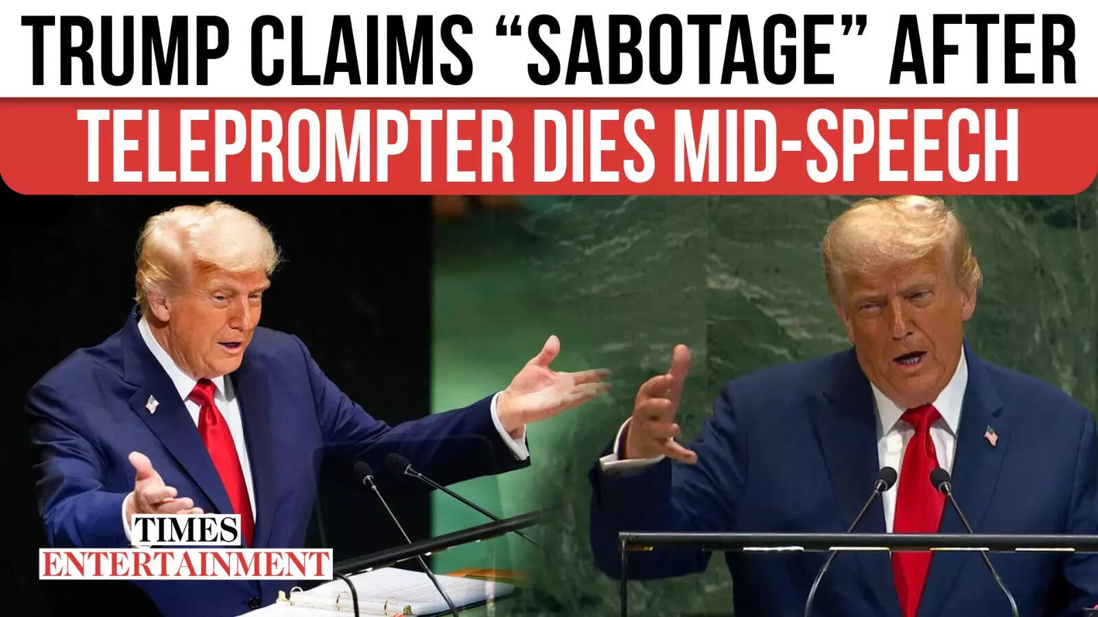 Trump Alleges UN Sabotage After Teleprompter & Escalator Fail Throughout Malaysia Go to, Crowd in Shock