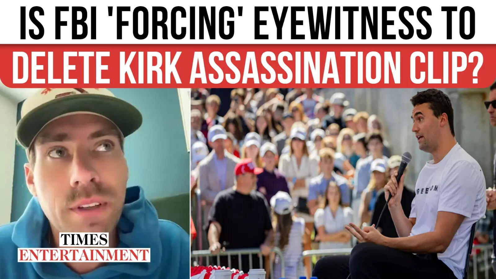 Charlie Kirk: Eyewitness Alleges FBI Is ‘Deleting’ Essential Video Proof From His Telephone