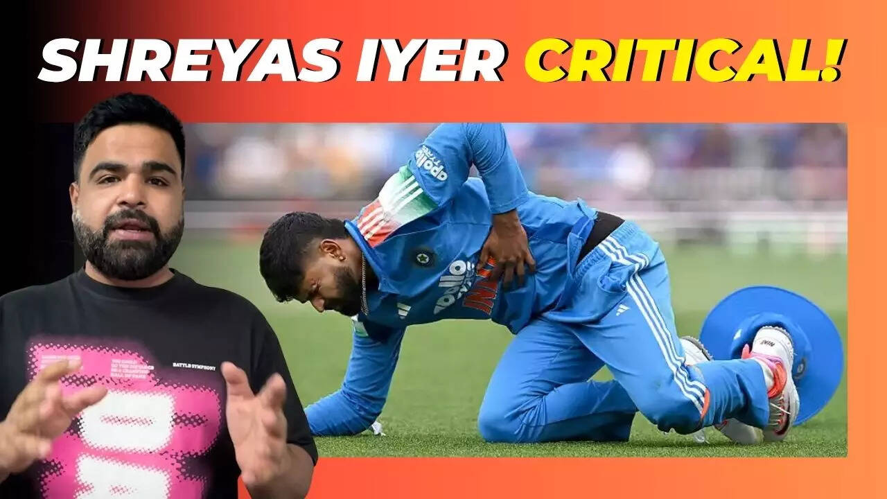 Shreyas Iyer’s condition critical after suffering life-threatening injury in Sydney | Inside details