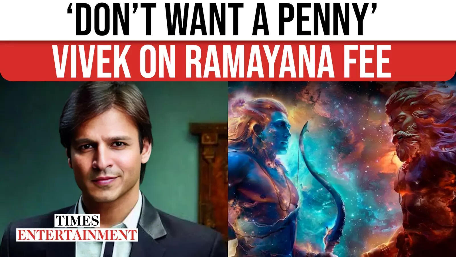 Vivek Oberoi Reveals He Will Donate The Entire Fee Of Ranbir Kapoor's 'Ramayana' For A Cause!