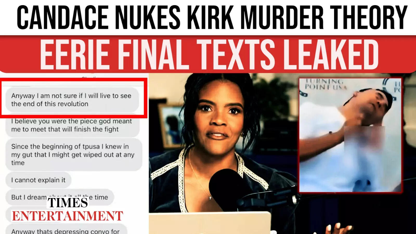 Candace Owens EXPLODES: Leaks Charlie Kirk’s Chilling ‘Death Prediction’ Texts, Nukes Murder Cover-Up