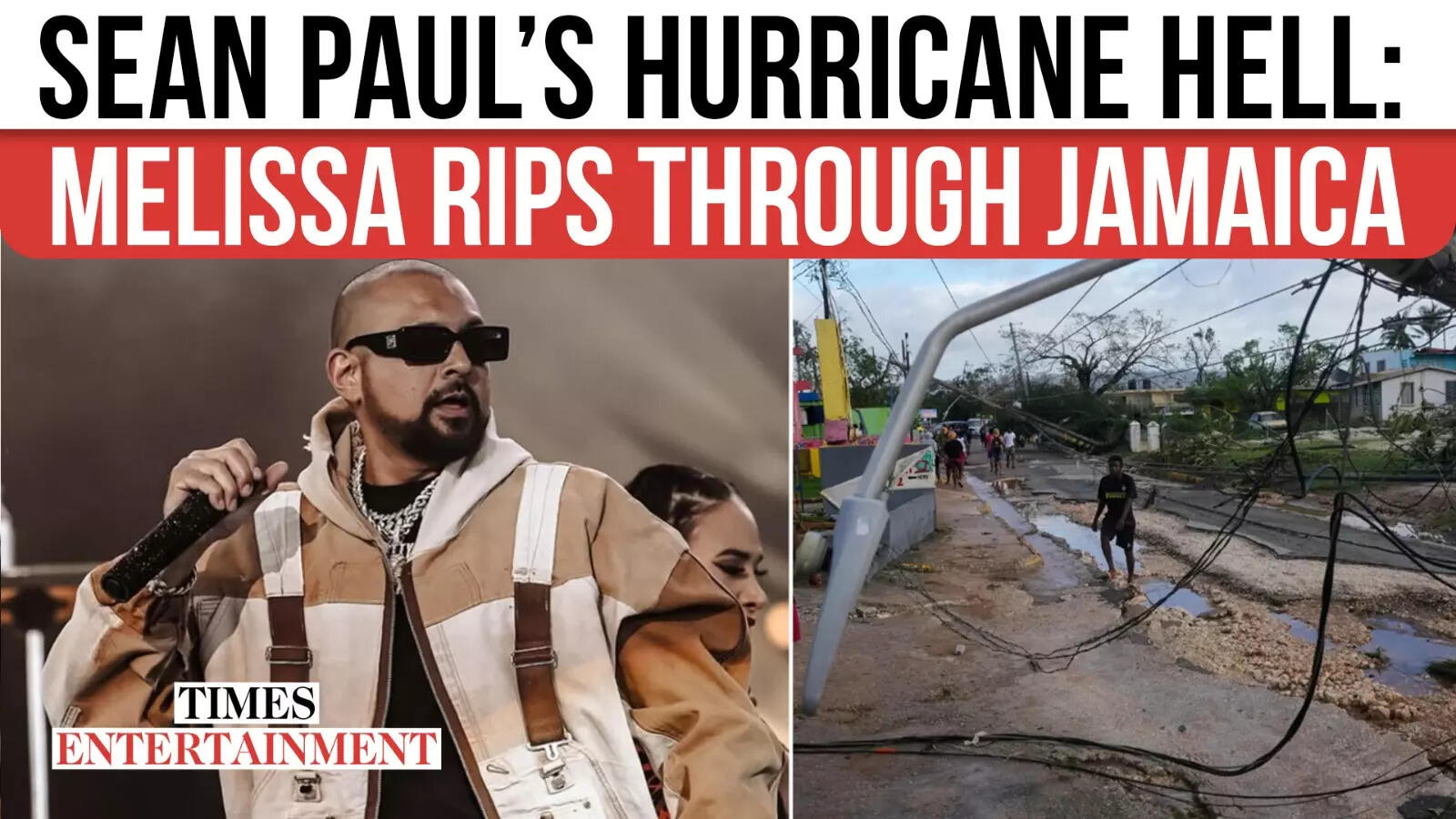 Sean Paul Trapped In Chaos As Hurricane Melissa Devastates Jamaica, ‘Winds Tearing Everything Apart’