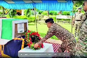 CRPF&rsquo;s brave sniffer dog 'Ego' dies in Maoist-hit Bastar, given military honours