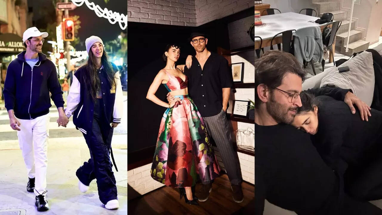 Saba Azad birthday special: Actress' picture-perfect social media moments with Hrithik Roshan